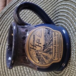 Deneen Pottery mug, blue, great pre-owned condition,  Hermann Hill